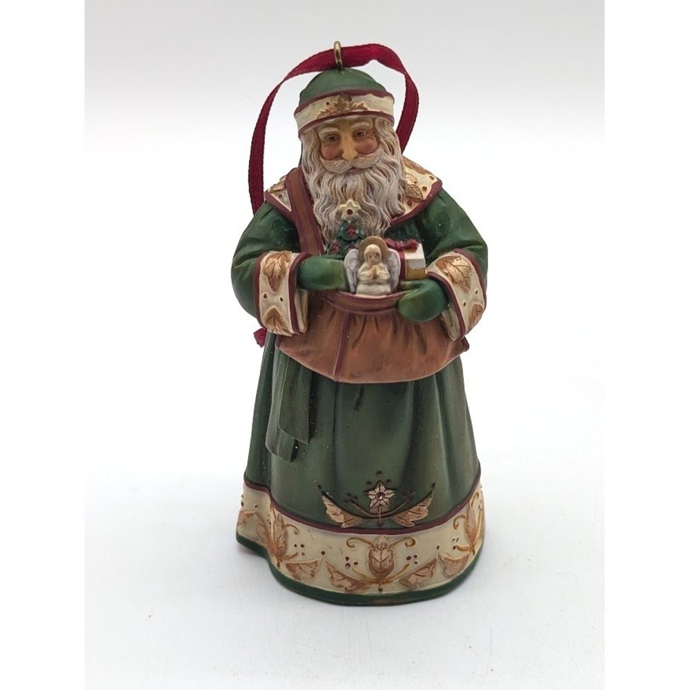 Judith Ann Griffith Wonders of the Season Santa 4" Christmas Ornament 07 Demdaco